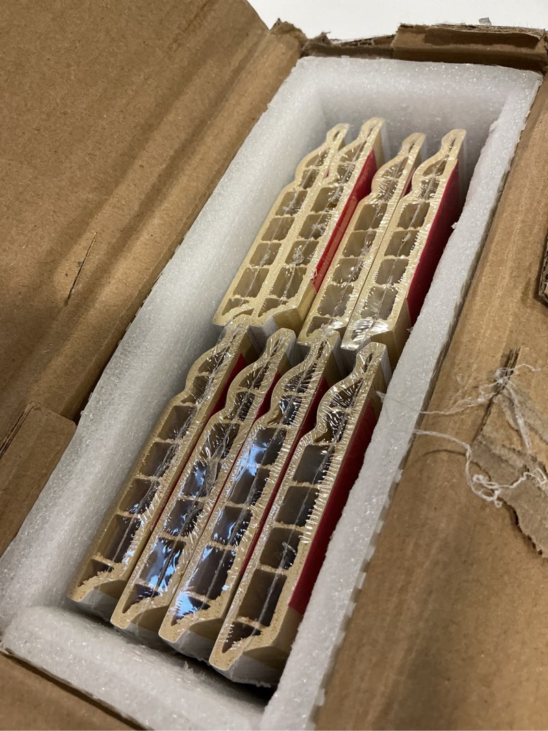 Condition photo showing Good Condition for Wall Baseboard Molding Trim,8-Pack of 48 x 3.27 Inch,Peel and Stick High Impact Finish Molding Panel Skirting Board for Home Decor,32 Feet (White 2) JF147-8P