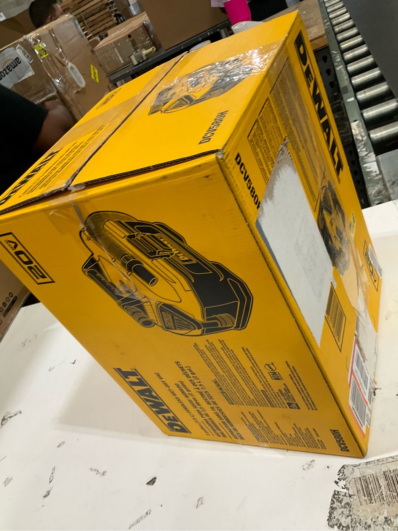 Condition photo showing As Is for dewalt 20v max cordless wet-dry vacuum (tool only)