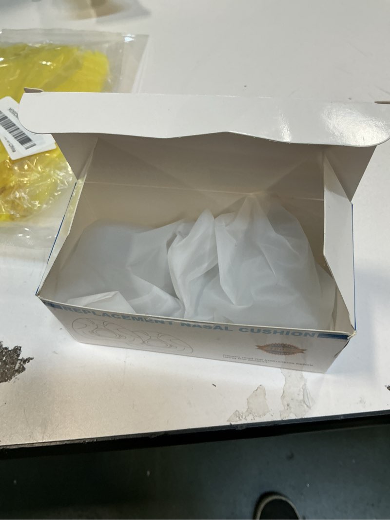 Condition photo showing Good Condition for 2 Packs Replacement Nasal Cushion for AirFit N20 Mask, Reliable Seal & Perfect Fit for Nasal Mask Cushion - Accessories Replacement Supplies(Medium) Transparent M