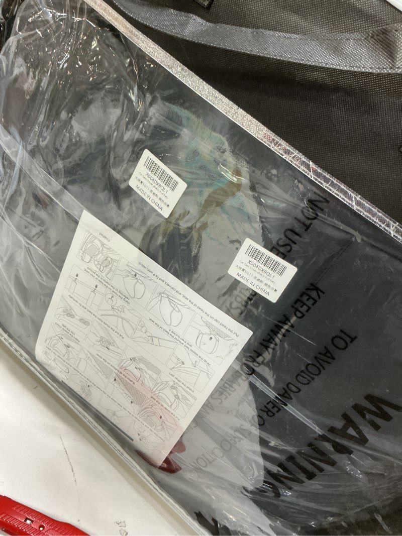 Condition photo showing New/Like New for Car Seat Covers Front Seats,Universal Leather Seat Covers for Most Vehicles SUV Pick-up Truck, Full Coverage Automotive Seats Cover Accessories (Beige-Front Seats)