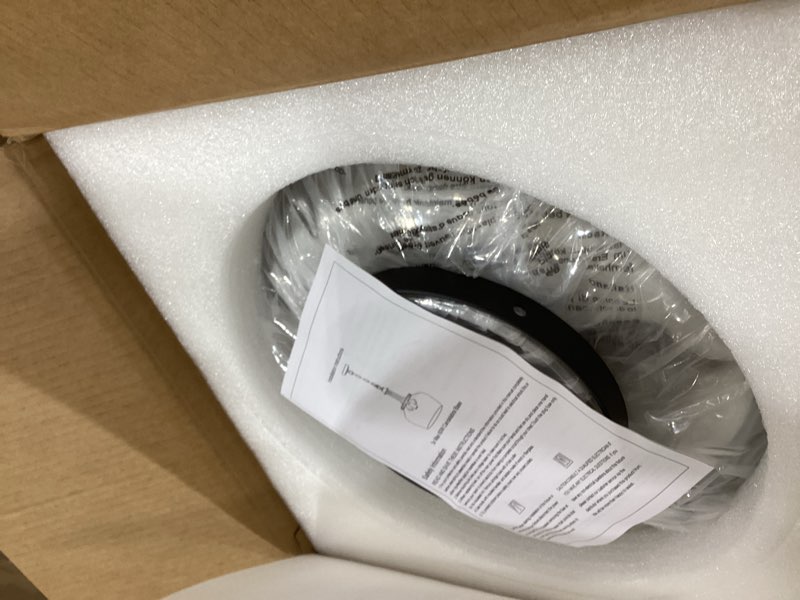 Condition photo showing Good Condition for Modern Pendant Lights Kitchen Island, 3-Light Black Pendant Light Fixtures with 14.2" Clear Hammered