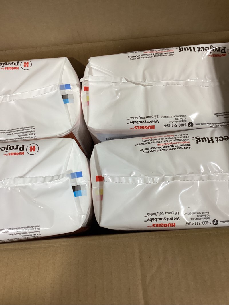 Condition photo showing Good Condition for Huggies Size 1 Diapers, Snug & Dry Newborn Diapers, Size 1 (8-14 lbs), 256 Count (4 Packs of 64), Packaging May Vary