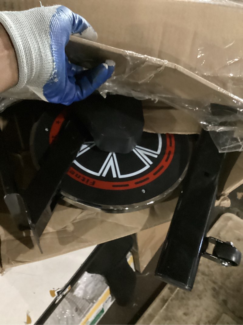 Condition photo showing Good Condition for treadmill mat,bike mat,stationary bike mat,foldable treadmill mat for hardwood floors and carpet.for exercise bike,exercise equipment indoor cycles,rowing elliptical (23.6" x 47.5")