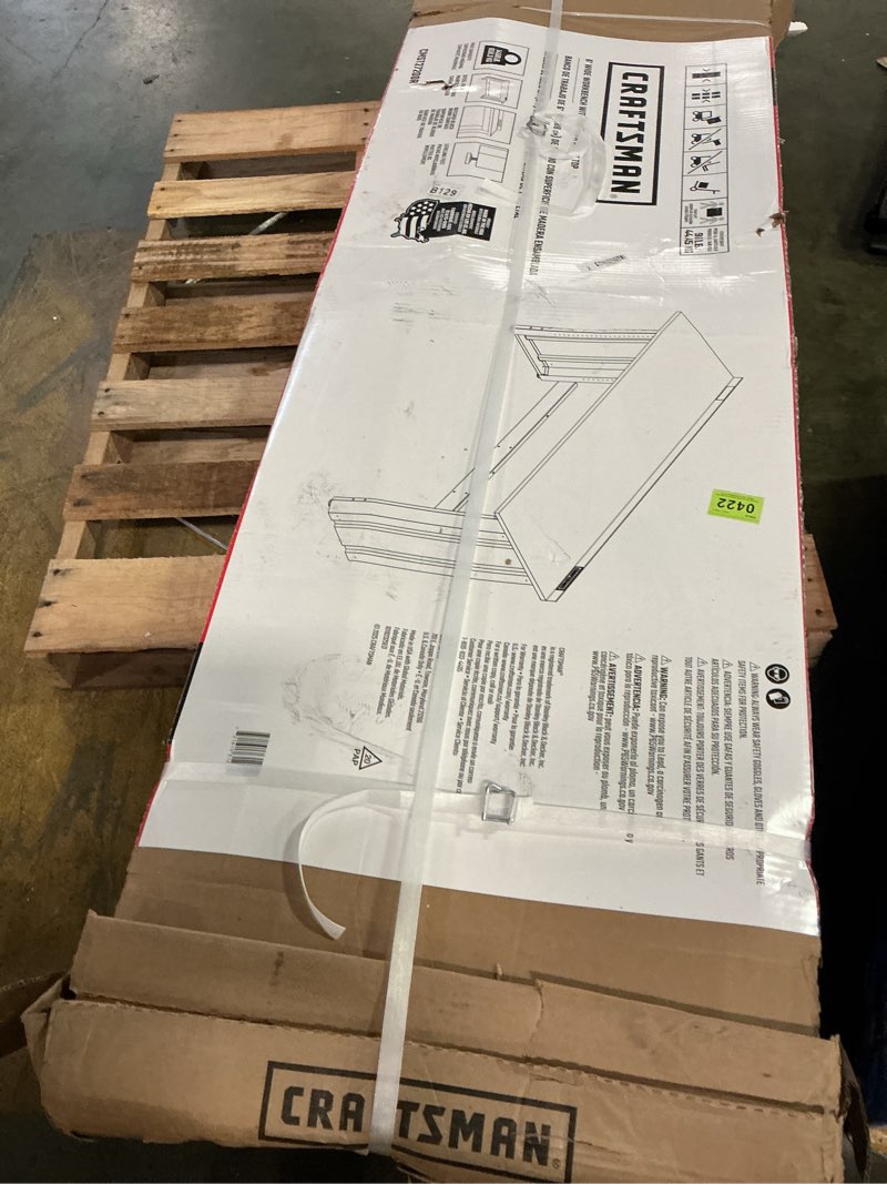 Condition photo showing Good Condition for CRAFTSMAN 2000 Series Workbench, 6-Foot Wide with Butcher Block Top, Customizable (CMST27200R) (B07QG4FJSY)