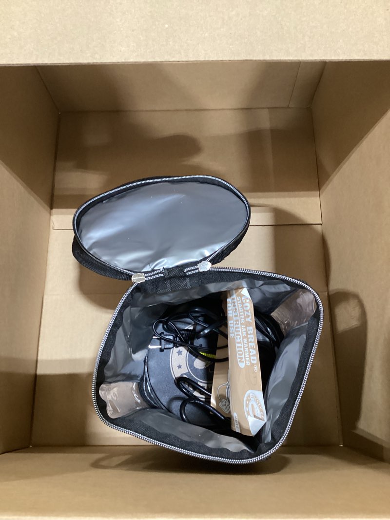 Condition photo showing Good Condition for Cozy Bread® Starter Jar Warmer - Round Warming Mat & Insulation Cylinder | Perfect for Fermenting Sourdough Starter | USA Brand