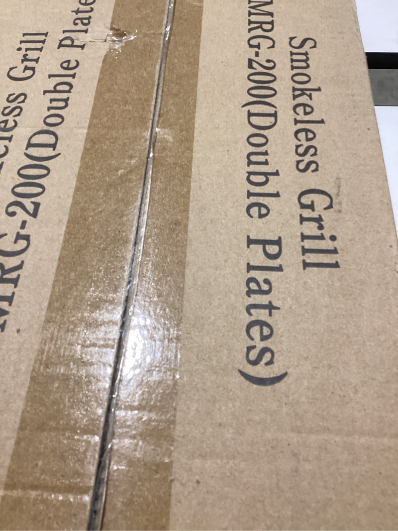 CUSIMAX Indoor Grill, Electric Smokeless Grill, 1500W Korean BBQ Grill, Electric Griddle with LED Sm