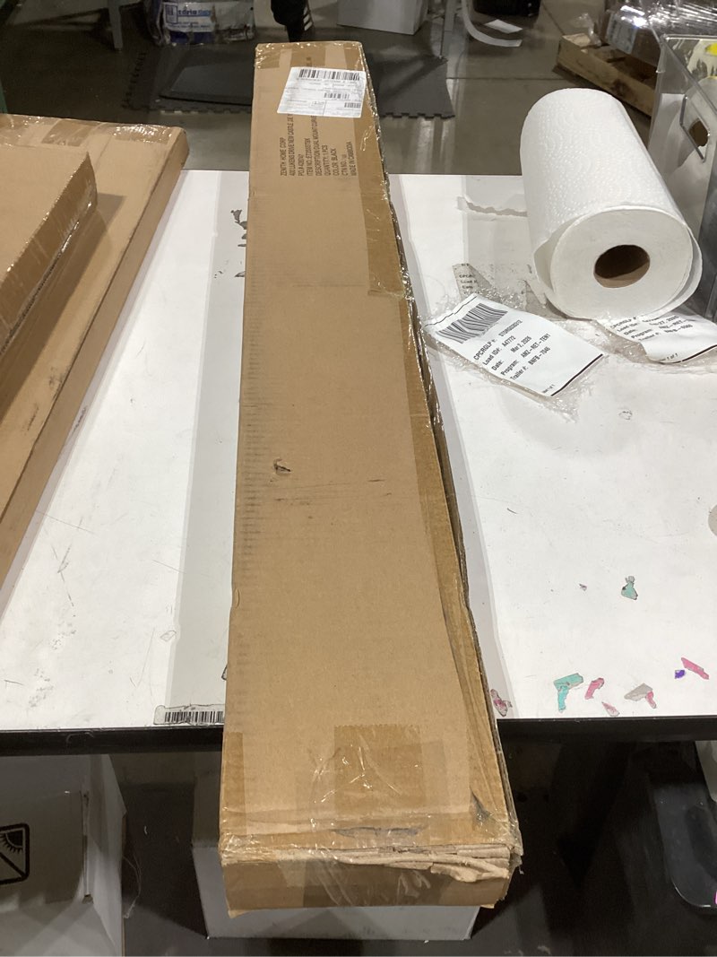 Condition photo showing Good Condition for Zenna Home Rustproof Curved Shower Curtain Rod, No Drill Tension or Permanent Mount Adjustable Curve
