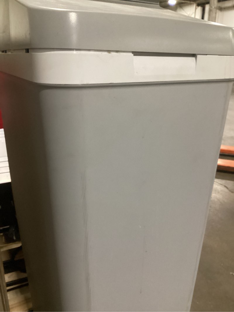 Condition photo showing As Is for whirlpool 44000 -grain water softener for hard water and iron reduction