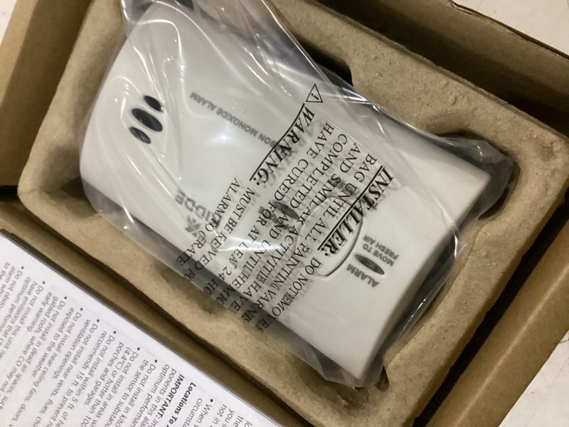 Condition photo showing Good Condition for kidde carbon monoxide detector, aa battery powered, portable for travel or home, 85 db alarm, led status indicators, 3rd edition 1 pack 3rd edition