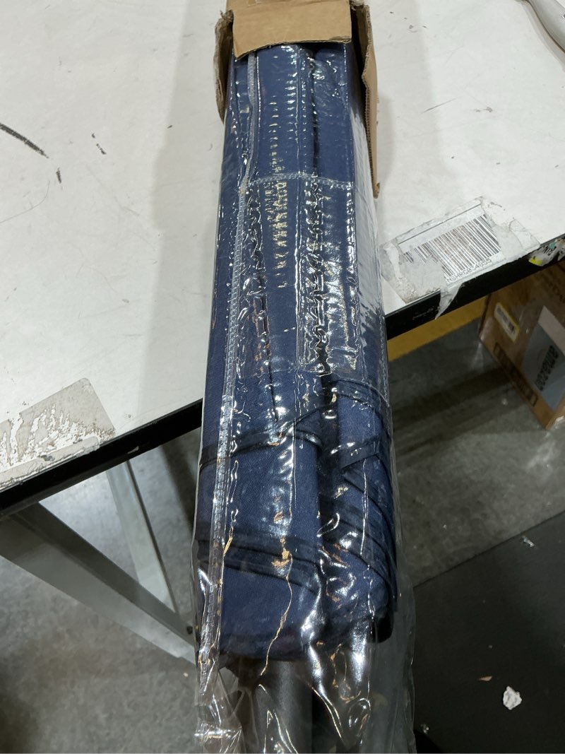 Condition photo showing Good Condition for ammsun patio umbrella, 6.5 ft outdoor table umbrella with tilt steel pole, upf50+ protection, great for outdoor garden backyard, navy blue
