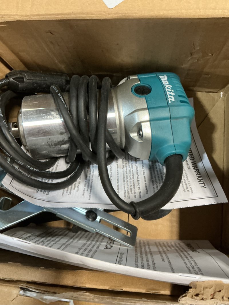 Condition photo showing As Is for Makita RT0701C 1-1/4 HP Compact Router 0 Tool