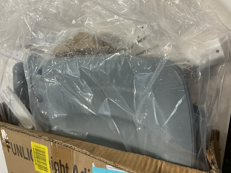 Condition photo showing Good Condition for FUNLIO Adjustable Kids Chair (1pc), 3 Level Height Adjustable Toddler Chair for Ages 3-8, Sturdy Child Chairs with Maximum Bearing 220lbs, for Classrooms/Daycares/Homes, CPC & CE Approved - Gray 1 pc Gray - 1pc