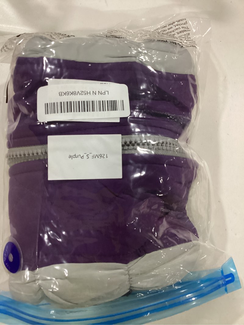 FUAMEY Dog Coat for Small Dogs,Waterproof Dog Winter Jacket with Harness Built in Puppy Cold Weather