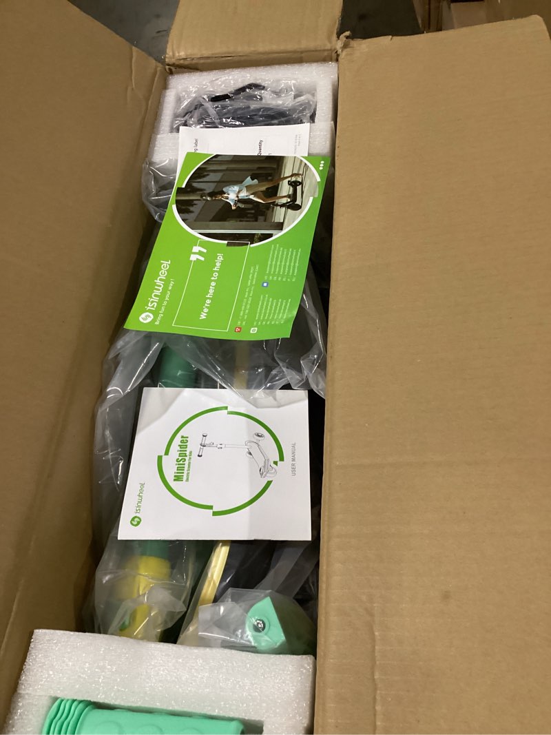 isinwheel MiniSpider Electric Scooter for Kids Ages 3-12, 2-in-1 Design, 3 Wheel Electric Scooter wi