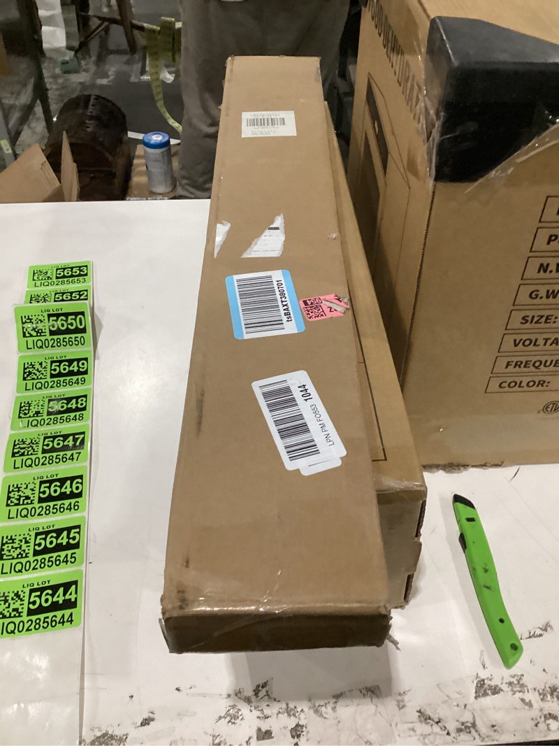 Condition photo showing New/Like New for LazBlinds Top Down Bottom Up (TDBU) Cordless Cellular Shades – Blackout, Thermal Insulation, Noise Reduction, Light Blocking Honeycomb Blinds for Windows 26" W x 48" H, White - Blackout White - Blackout 26"W x 48"H