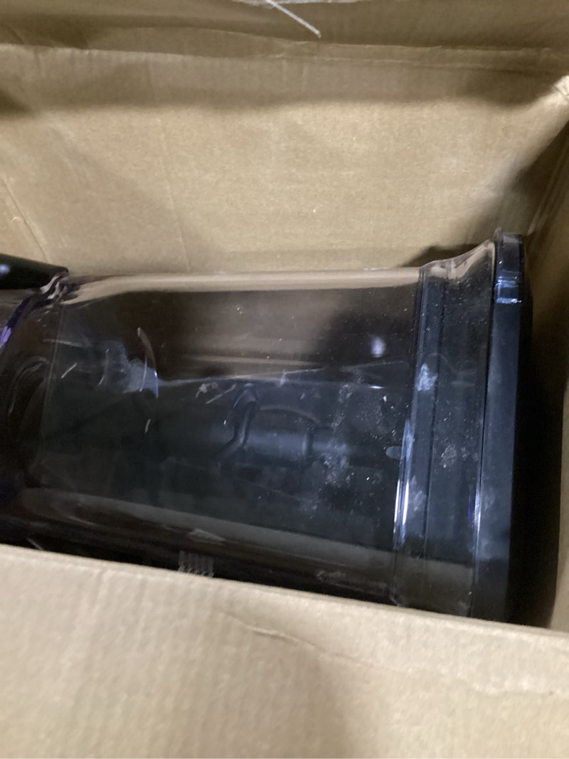 Condition photo showing As Is for ninja bl610 professional 72 oz countertop 1000-watt base and total crushing technology for-smoothies, ice and frozen fruit, black, blender + pitcher