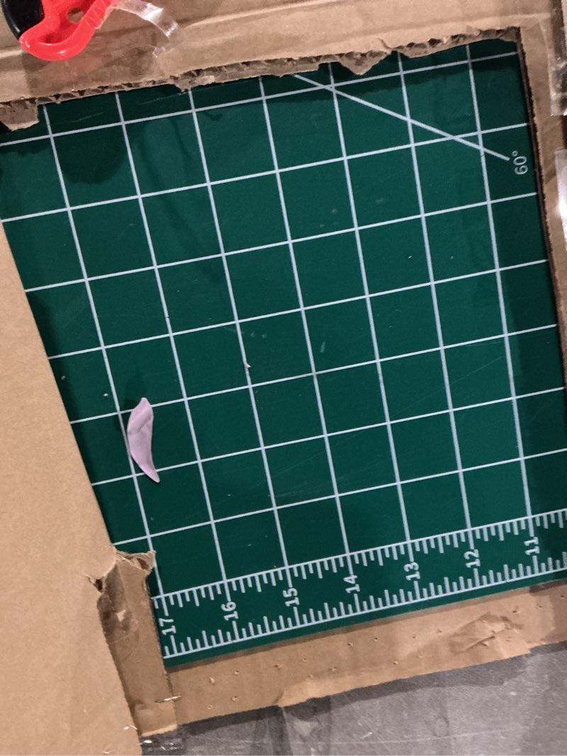 Condition photo showing Good Condition for (Similar to) anezus Self Healing Sewing Mat, 12inch x 18inch Rotary Cutting Mat Double Sided 5-Ply Craft Cutting Board for Sewing Crafts Hobby Fabric Precision Scrapbooking Project 17.8\"L x 11.9\"W