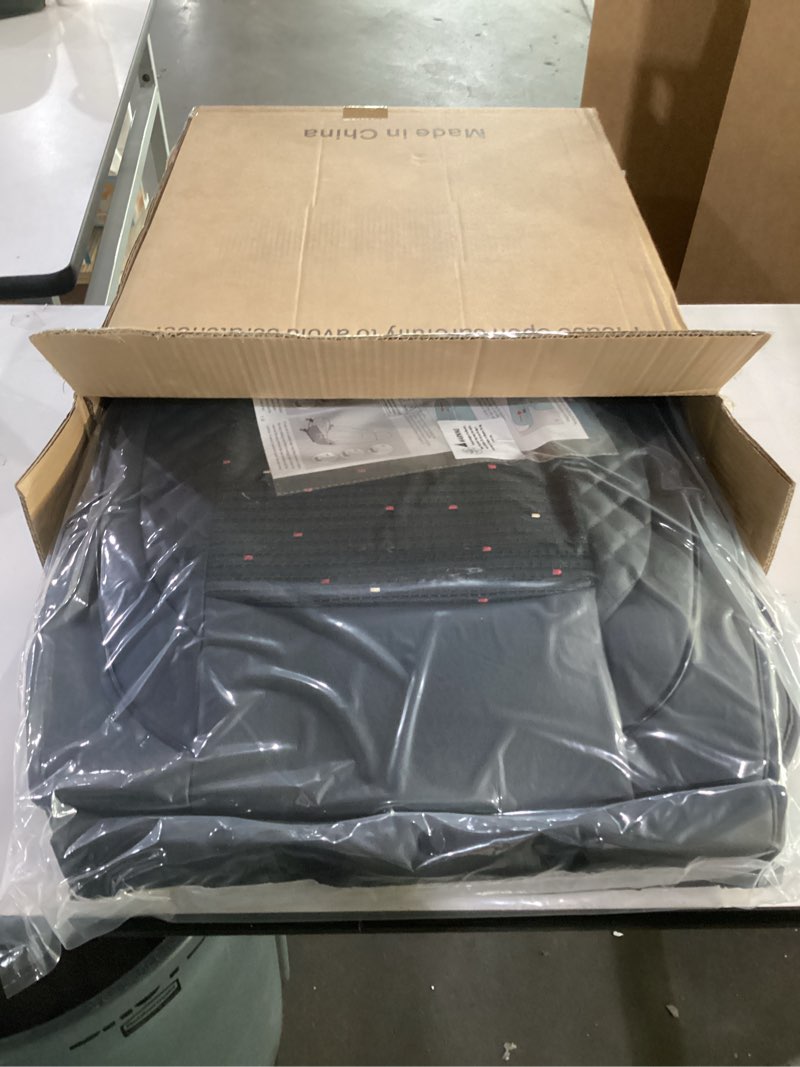 Condition photo showing Good Condition for similar to**** for toyota tacoma seat covers 2024 2025 2026 double crew cab car seat covers, leather ice silk waterproof trucks pickup seat covers custom fit for toyota tacoma black115 front seat