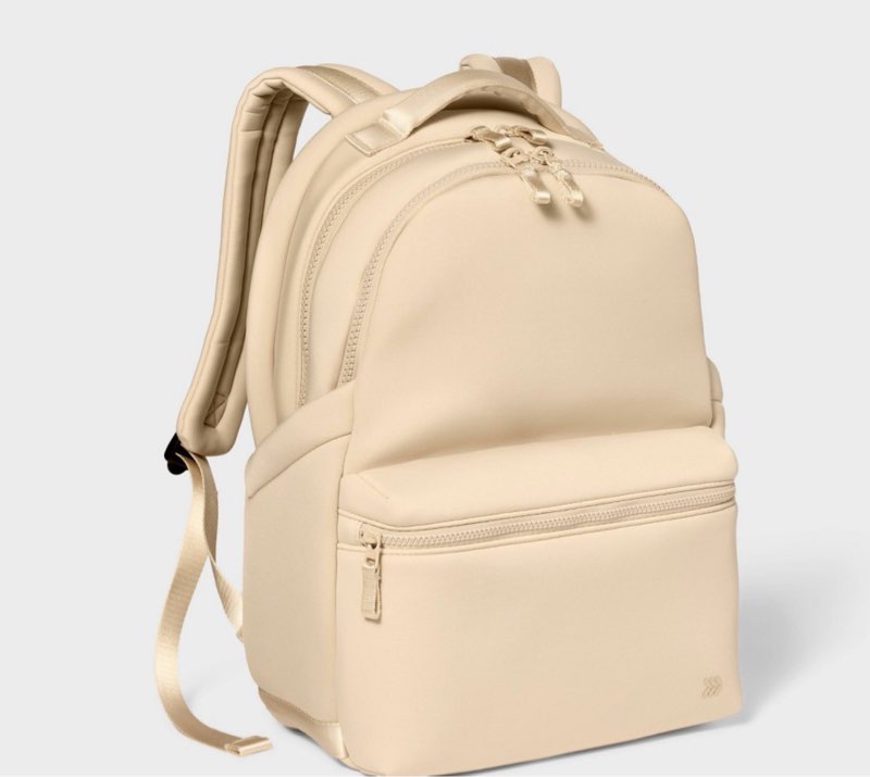 14l faux neoprene backpack - all in motion™ cream