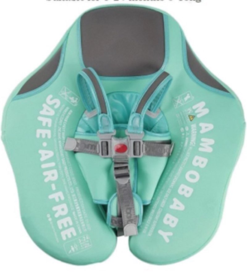 Non-Inflatable Baby Float Tube - Mambobaby Swim Float Chest Ring for Toddlers, 2024 (similar model)