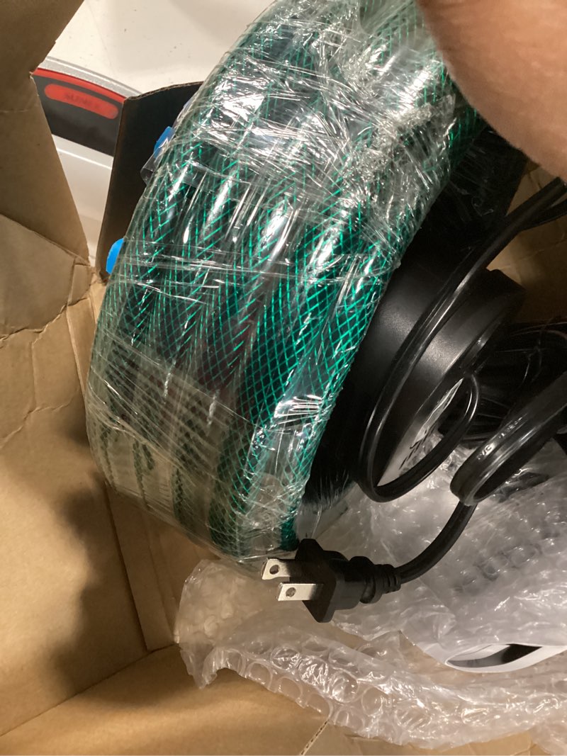 Condition photo showing Good Condition for fidisp pool cover pump, 850 gph pool cover pumps above ground with 4 hose adapters, 23 ft drain hose, 25 ft power cord, water pump for pool draining for drainage of pool covers, ponds (deep blue)