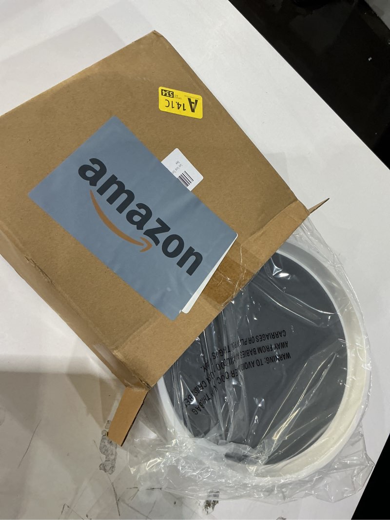 Condition photo showing Good Condition for lazy susan turntable, set of 4, 10 inch non-skid lazy susan organizer for cabinet, pantry organization, kitchen storage, bathroom sink cabinet, refrigerator, countertop, spice rack (4 pack 10 in)