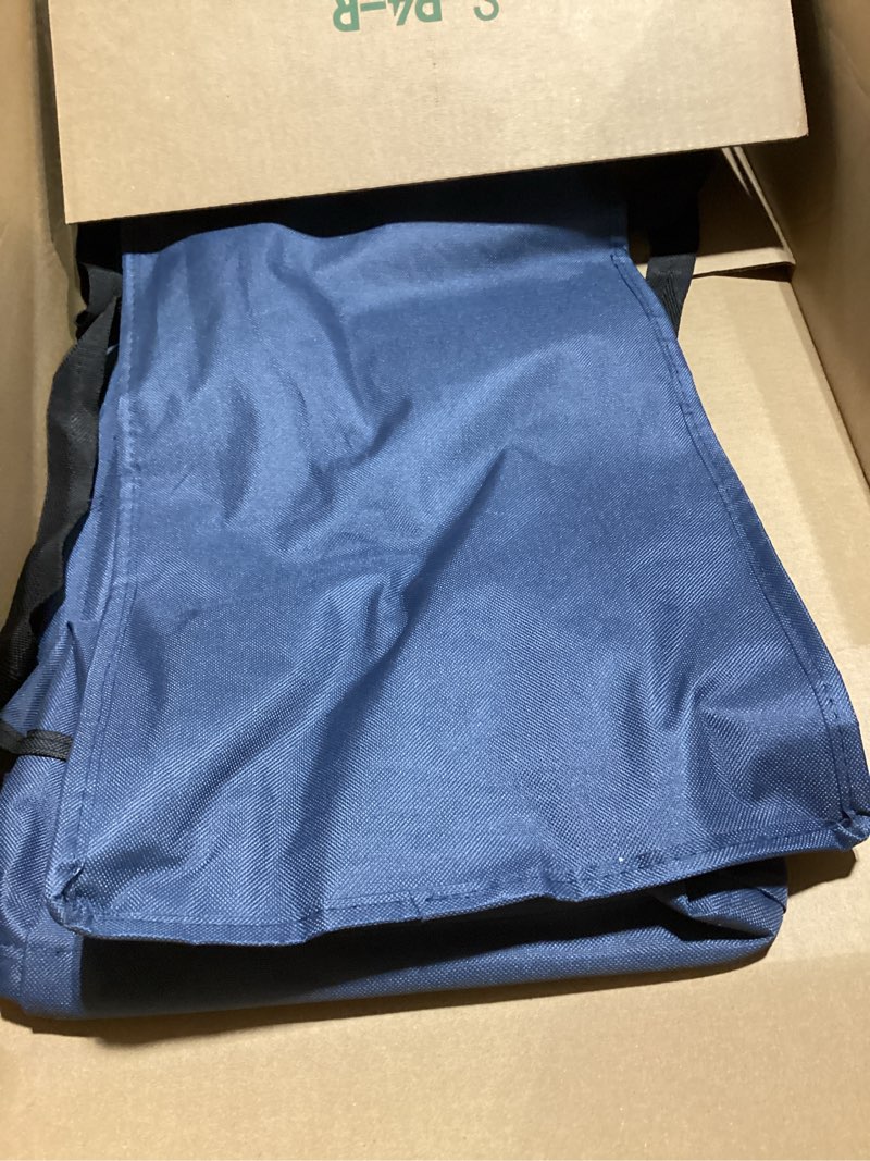 Condition photo showing Good Condition for household essentials blue krush container all-purpose utility tote with pockets