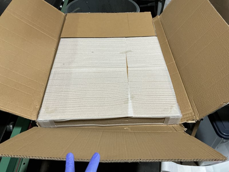 Condition photo showing New/Like New for pekgril 15 pack 24" x 36" corrugated cardboard sheets, double wall 3/16" thick brown poster board, large flat cardboard sheet for packing, mailing, moving, shipping, crafts