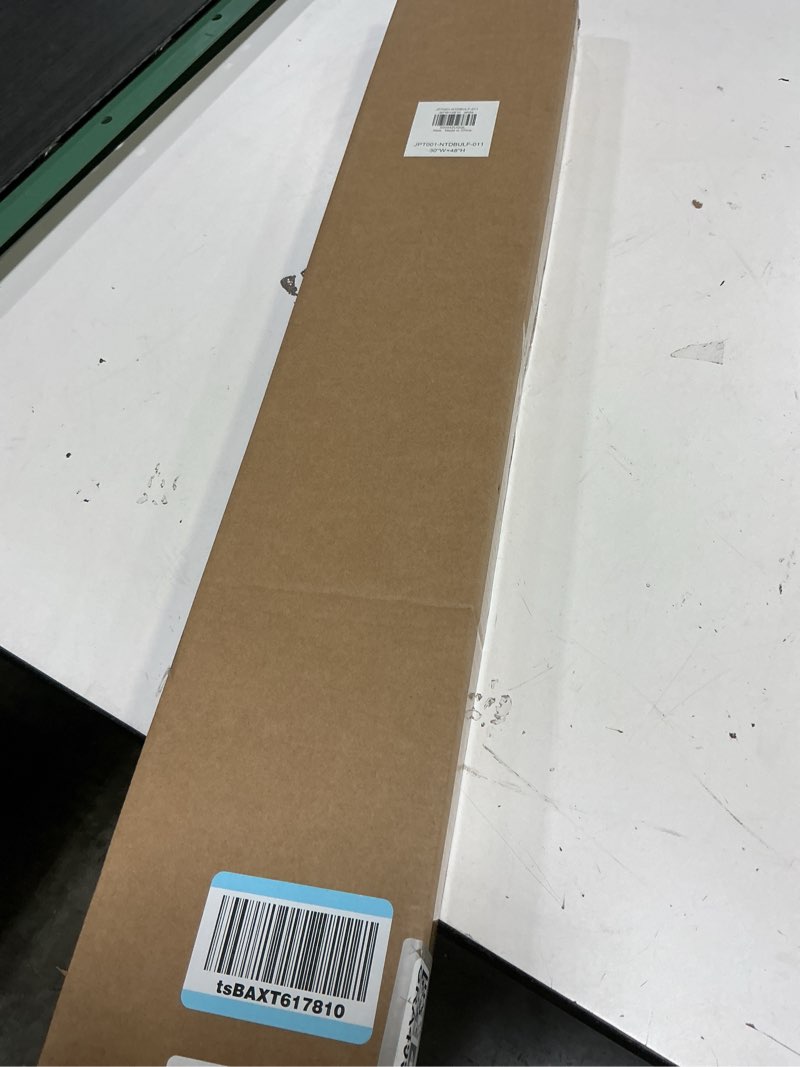 Condition photo showing New/Like New for lazblinds no tools no drill cordless cellular shades, top down bottom up (tdbu) honeycomb shades for home, light filtering thermal insulation blinds for windows, 30" w x 48" h, white light filtering - white 30" w x 48" h