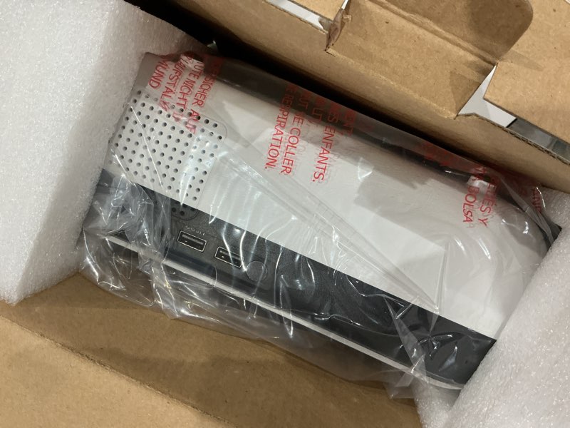 Condition photo showing Good Condition for cibest mini projector with wifi and bluetooth, compatible with netflix/youtube/primevideo, electric focus & keystone, short throw full hd 1080p video projector, portable outdoor/indoor use black