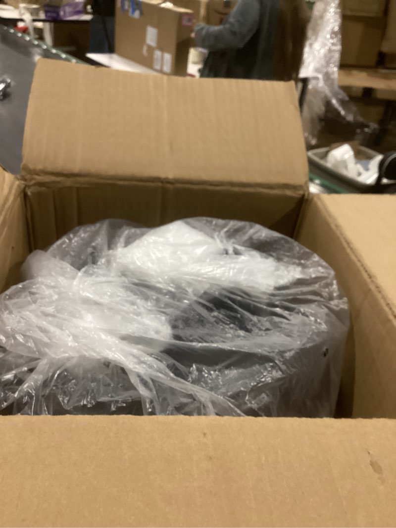 Condition photo showing As Is for WantJoin Insulated Beverage Dispenser-75 Cup Hot&Cold water Urn for Catering-Stainless Steel Premium 12 L/3.2 Gallon Hot Drink Dispenser with Spigot for Coffee & Hot tea,Cold Milk,Water,Juice(Silver)