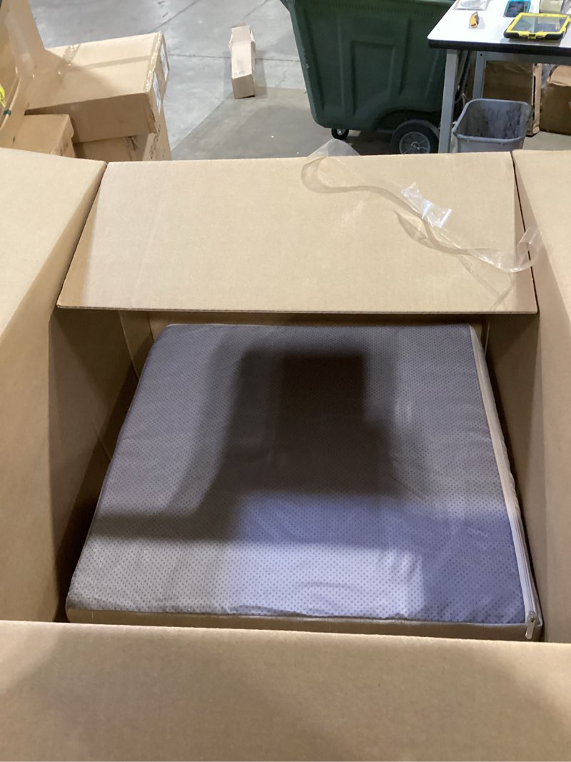 Condition photo showing Good Condition for foreard recliner cushion for elderly, 20'' x 20'' x 5" thick for seniors recliners booster seat cushions high-density foam couch, chairs support pad relief pain pressure (beige)
