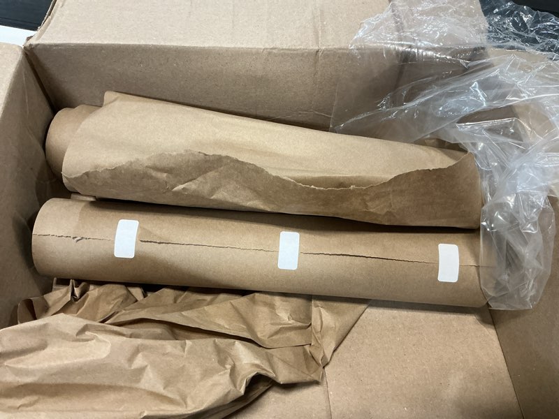 Condition photo showing Good Condition for bryco goods (pack of 2) kraft paper roll - brown - 18" x 2100" (175') - usa made - suitable for packing - moving - shipping - crafts - wall art - bulletin boards - floor covering - table runner 18" x 175' (2-pack) brown