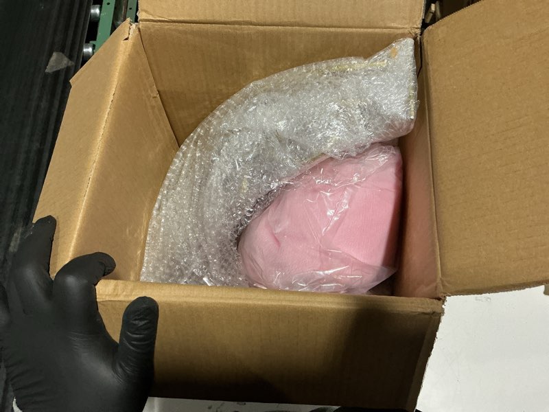 Condition photo showing Good Condition for GongZhuMeng Girl Bed Curtain Princess Crown Mosquito Netting Children Room Decor Bedside Yarn Net Romantic Princess Tents Bed Canopy Valance (Light Pink)