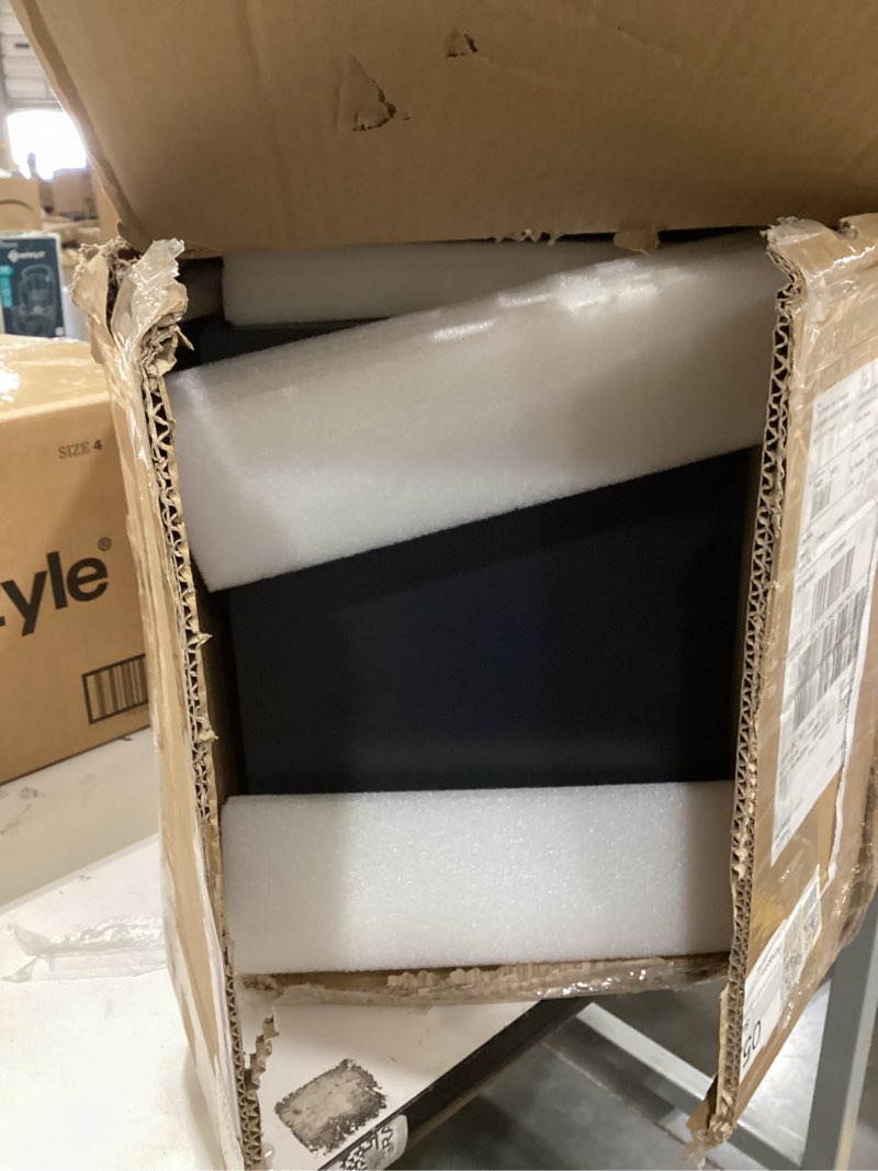 Condition photo showing Good Condition for sentrysafe black home safe with shelf and digital keypad, large safe for laptop, documents, money, exterior: 10.6 x 16.9 x 14.6 inches, x125 1.2 cubic feet (extra-large)