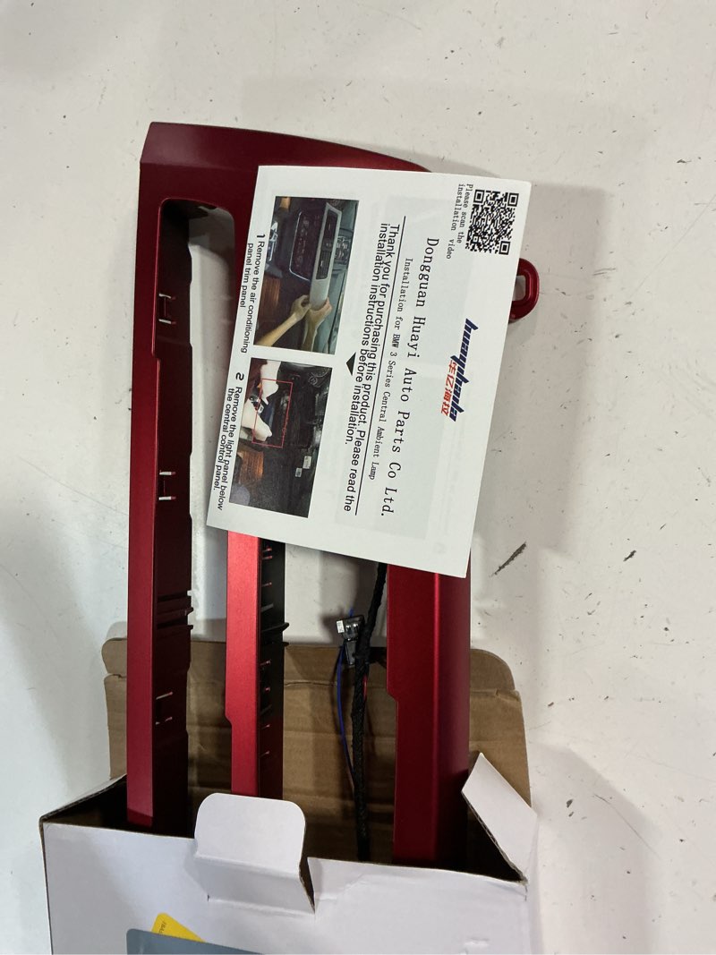Condition photo showing New/Like New for center two-color ambient light for bmw 3 4 series 3gt m3 m4 | console dual-color led atmosphere lamp panel ac audio radio adjust panel for bmw 3' f30 f31,3'gt f34,4' f32 f33 f36,m3 m4 sport red