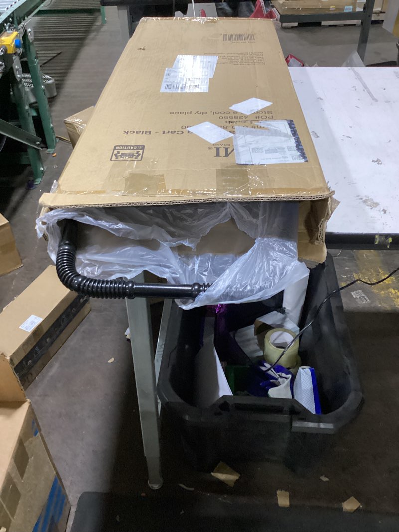 Condition photo showing New/Like New for dmi folding utility cart with wheels  90 lb capacity  lightweight rolling shopping and laundry cart with carrying case
