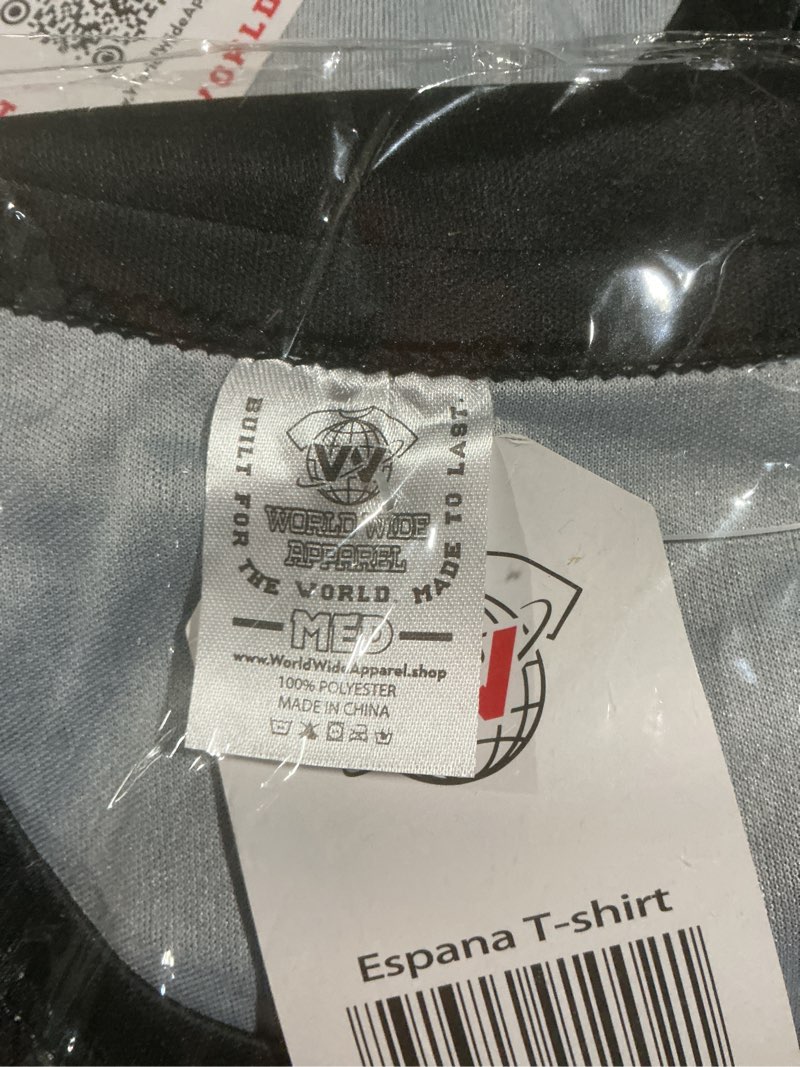 Condition photo showing Good Condition for spanish national soccer team t-shirt medium