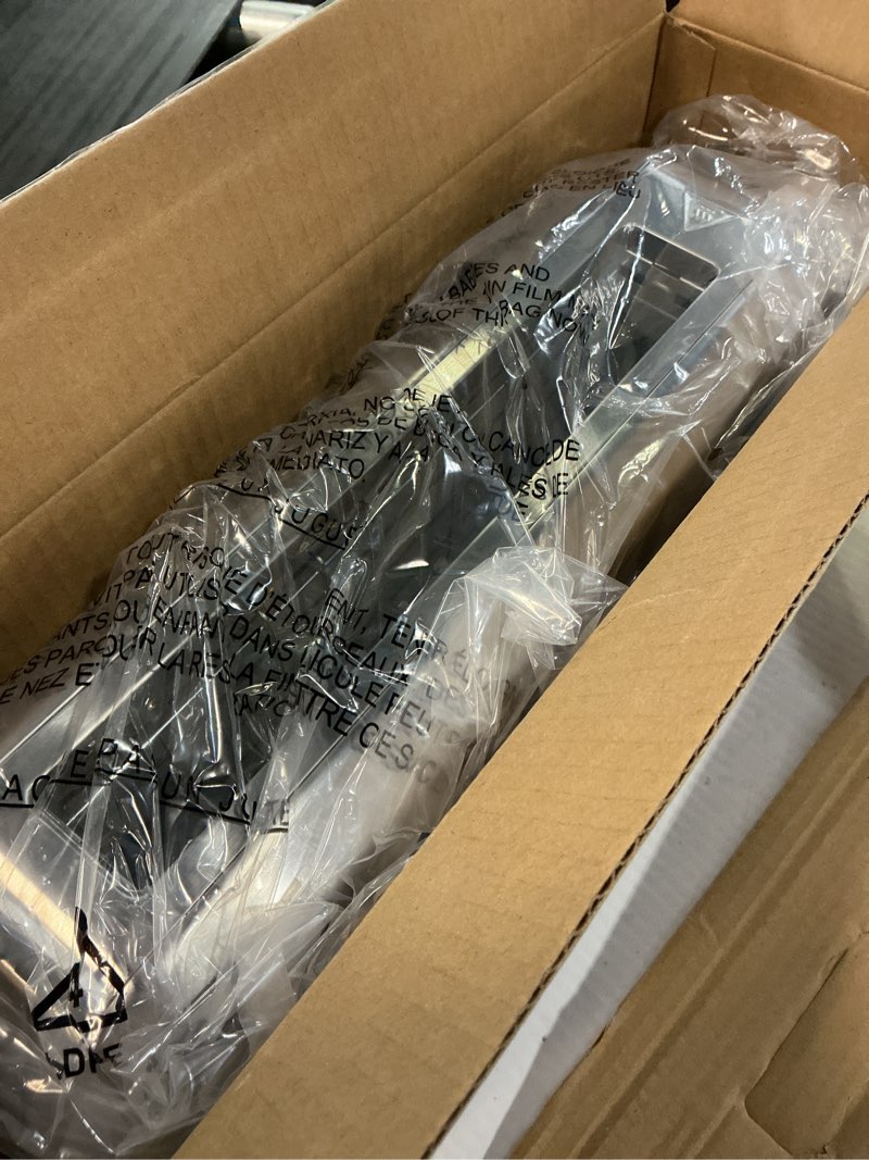 Condition photo showing Good Condition for long-slot toaster, 2 slice capacity, slim design, stainless steel, 22999