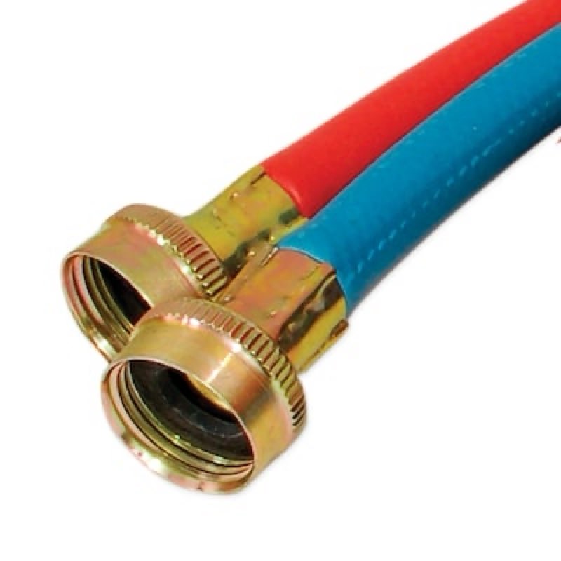 Condition photo showing Good Condition for eastman 2 -pack 6-ft 3/4 -in fht inlet x 3/4 -in fht outlet pvc washing machine connector