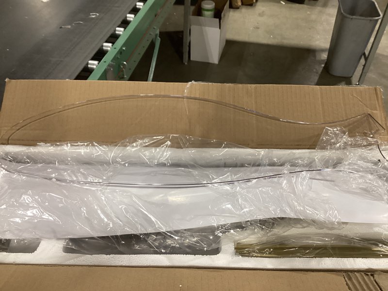 Condition photo showing Good Condition for 52 Inch Ceiling Fans with LED Light Remote Control, Modern Ceiling Fan with Reversible DC Motor, 3 Blades and 3 Color Temperature, LED Light Chandelier for Bedroom (Gold & 3 Transparent Blades)