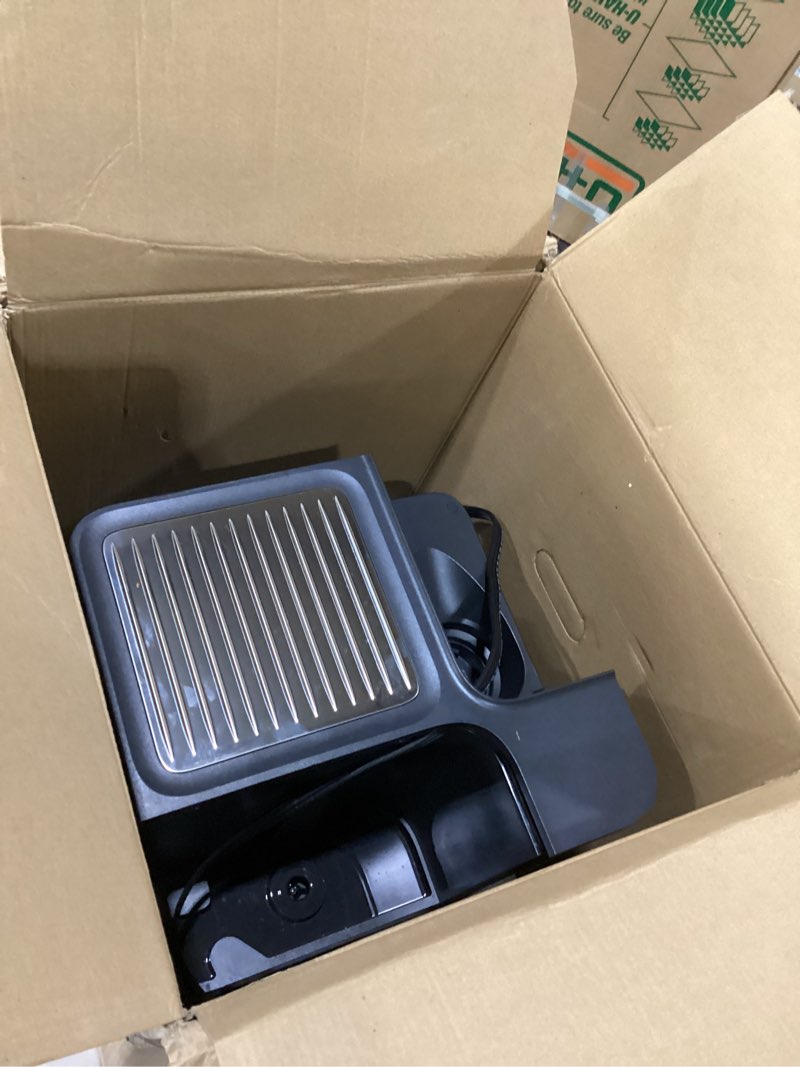 Condition photo showing As Is for missing pieces ninja luxe café premier 3-in-1 espresso machine, drip coffee, & rapid cold brew | built-in coffee grinder, hands-free milk frother, assisted tamper for cappuccinos & lattes | stainless steel | es601 luxe cafe stainless steel