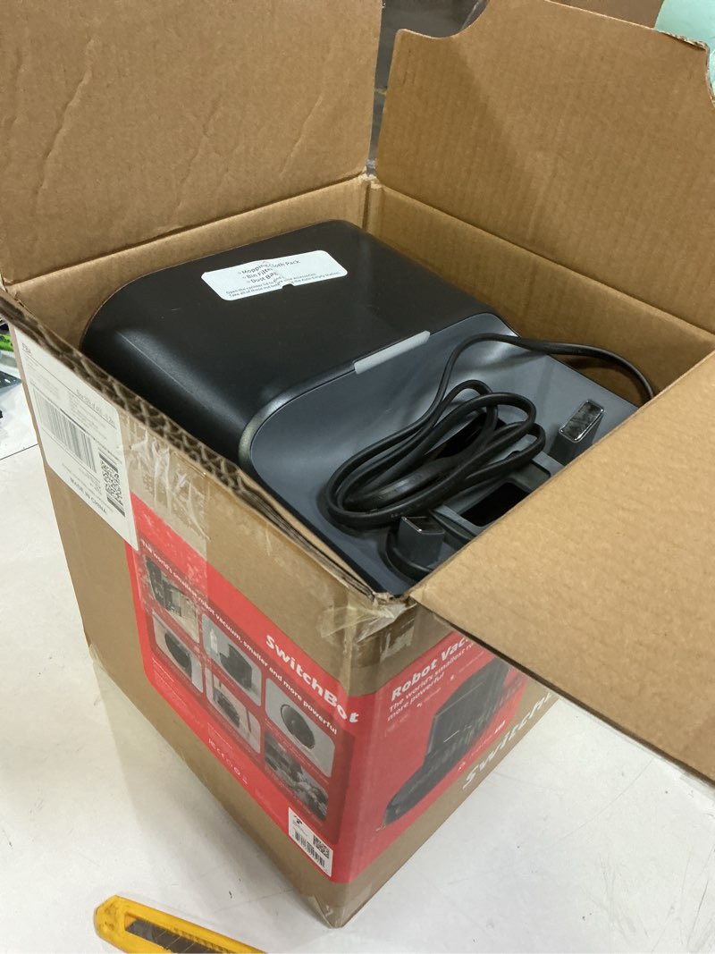 Condition photo showing Good Condition for SwitchBot K11+ Robot Vacuum & Mop with Matter, 6000Pa Suction, 90-Day Hands-Free Self-Emptying, LDS Navigation, 3.6? Ultra-Slim, Anti-Tangle for Pet Hair, Works with Alexa, Google Home, Apple Home K11+ Black
