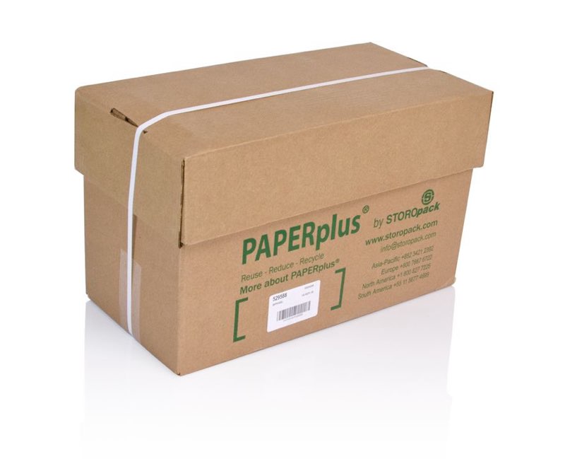 Storopack 532221 PAPERplus Papillon 2 ply Kraft Fanfold - 1640 feet