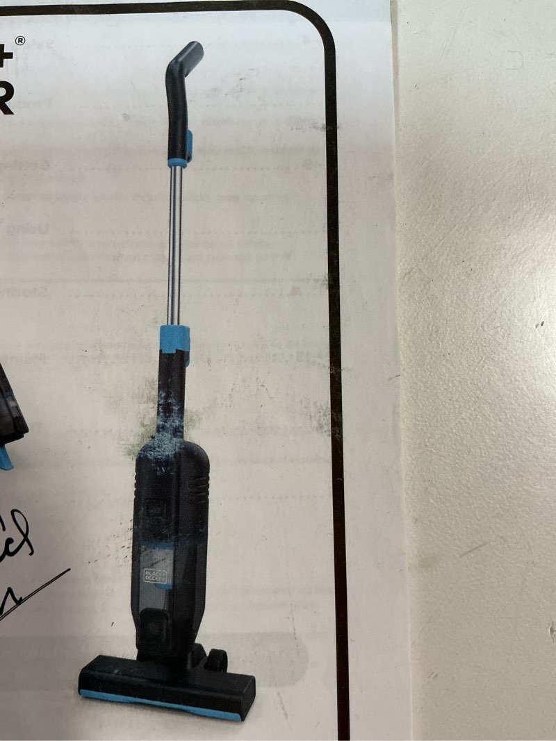 Black Decker Powerful lightweight corder 3-in-1 vacuum 