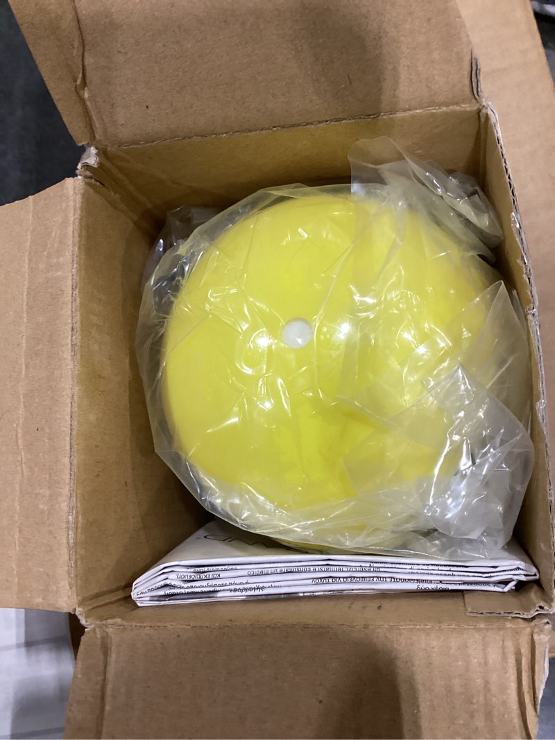 Condition photo showing Good Condition for theraband soft weight 2.2 lb, 4.5" ball-shaped isotonic exercise balls for physical therapy, weighted ball set for pilates, shoulder strength & rehab, color-coded, portable & easy to grip yellow