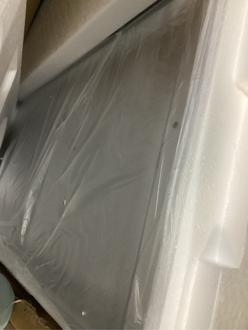 Condition photo showing Good Condition for 30"x30" Stainless Steel Range Backsplash with Stove & Range Hood - Wall Mount Kitchen Back Panel with Storage Shelf & Knife Rack, Pre-Drilled Holes, Easy to Clean & Install 30" x 30"