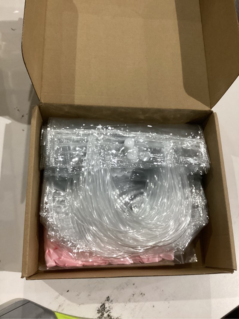 Condition photo showing New/Like New for tioncy 24 pcs pink bow clear gift bags with handles bow pvc goodie treat candy bag bows theme present wrap tote bags for birthday party favor weddings decoration bridesmaid supply