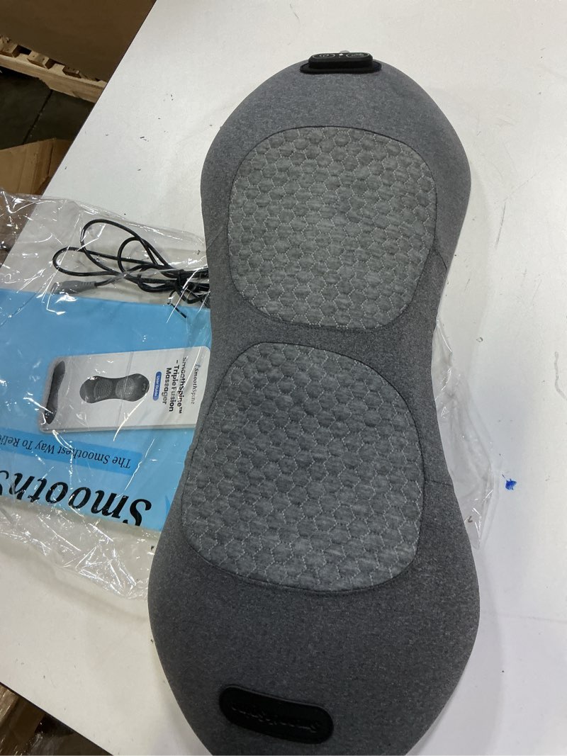 Condition photo showing Good Condition for smoothspine triple fusion back massager - the official smooth spine massager with heat - design to support lower back comfort, relaxation device for home use (triple fusion back massager)