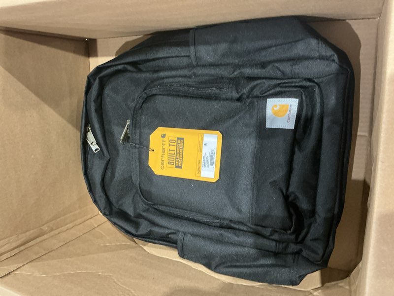 Condition photo showing Good Condition for carhartt 25l classic laptop backpack, durable water-resistant pack w/ 15" laptop sleeve and multiple organizational compartments, pfas free, black pfas free black